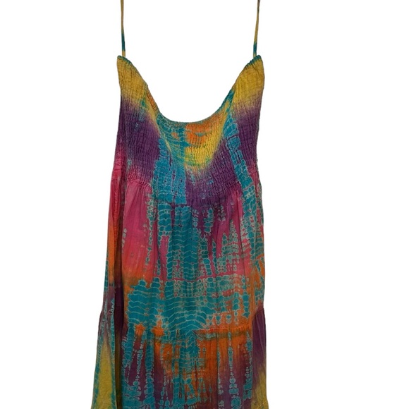 Tie Dye Dress/Cover up - Picture 3 of 7
